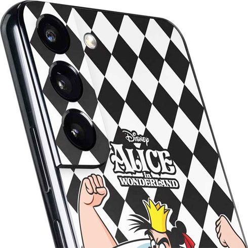 Disney Alice in Wonderland Queen of Hearts Off with their Head! Galaxy S22 Skin